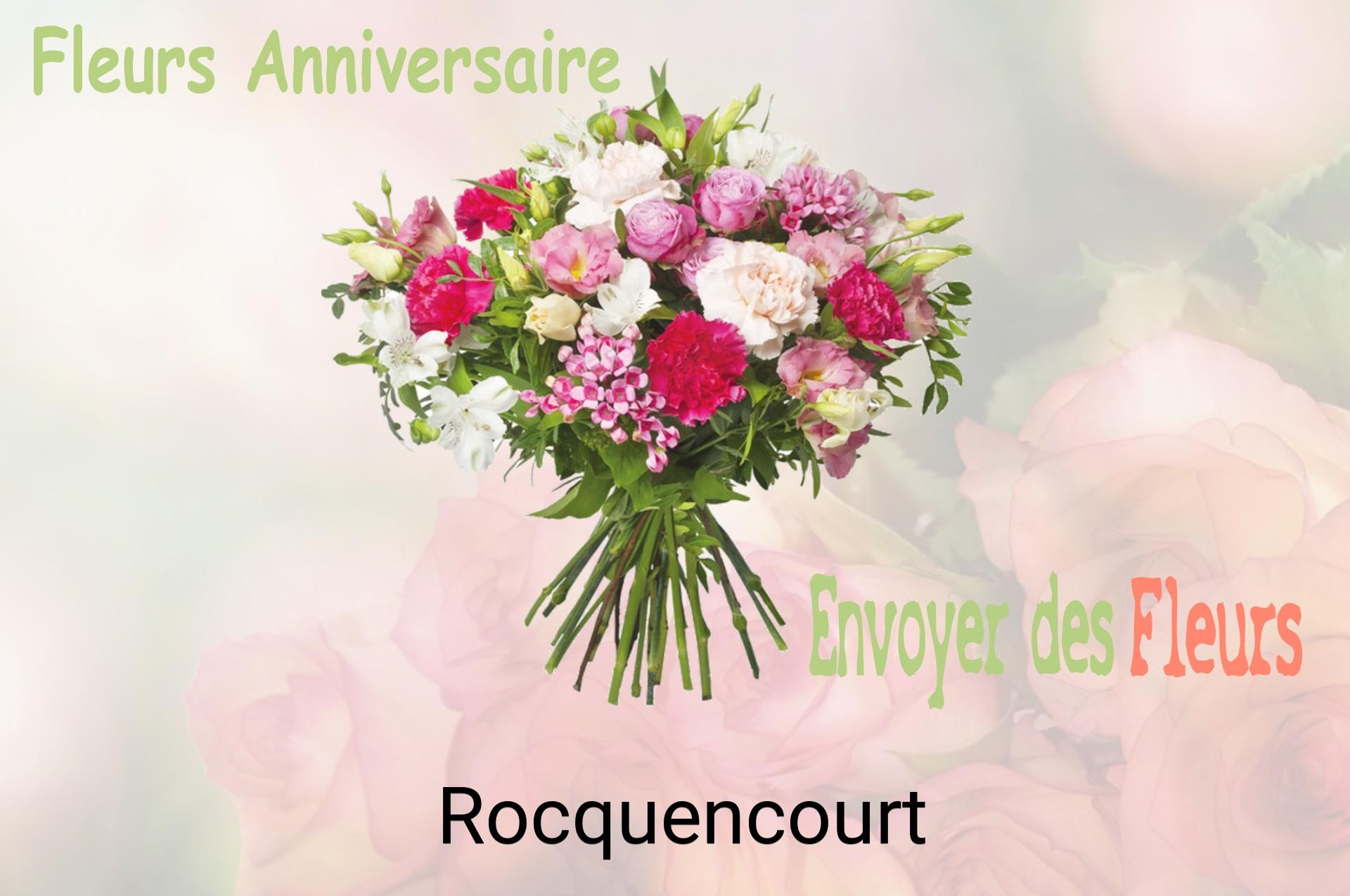 Bouquet de fleurs d’anniversaire livré à Rocquencourt